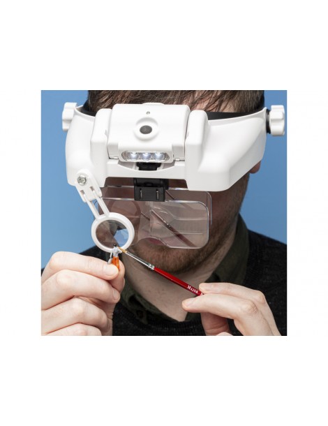 Lightcraft Professional LED Headband Magnifier Set