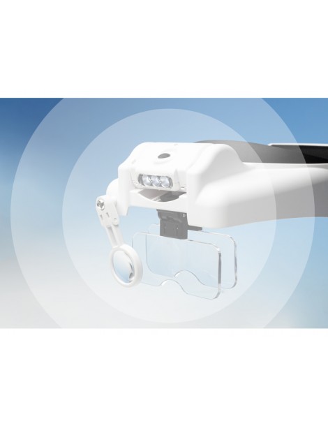 Lightcraft Professional LED Headband Magnifier Set