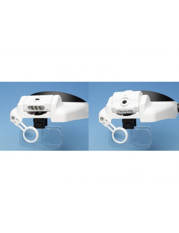 Lightcraft Professional LED Headband Magnifier Set