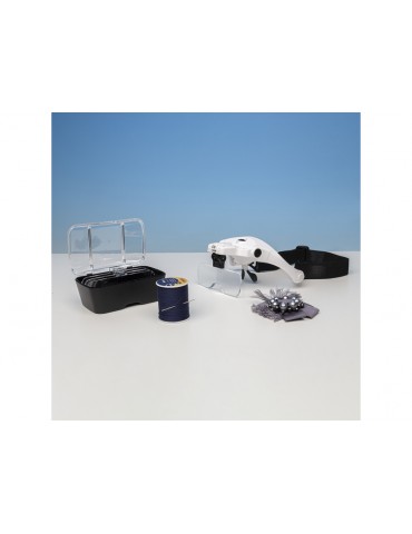 Lightcraft Magnifier Glasses with LED Light Set