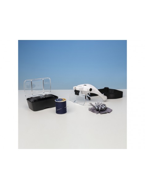 Lightcraft Magnifier Glasses with LED Light Set
