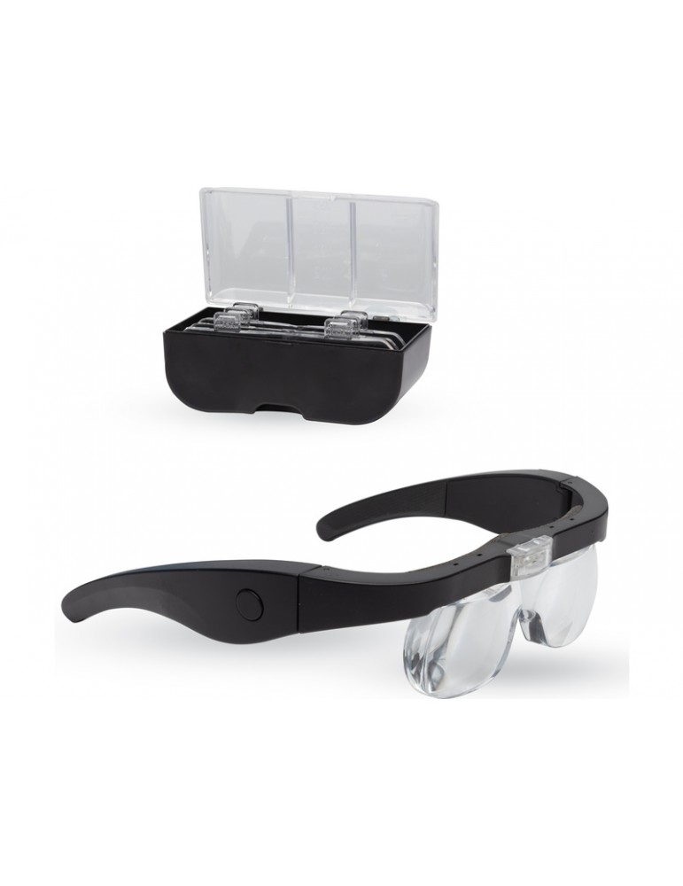 Lightcraft Pro LED Magnifier Glasses Set