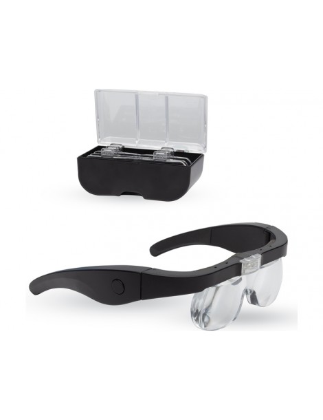 Lightcraft Pro LED Magnifier Glasses Set