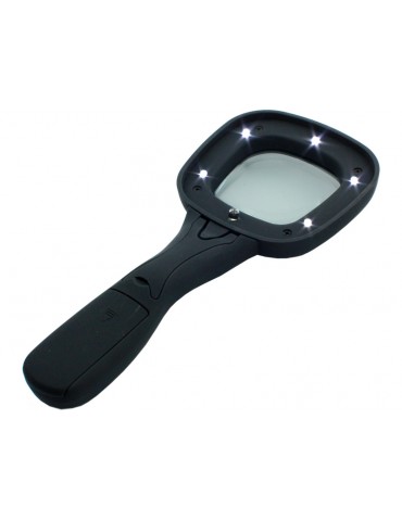 Lightcraft LED Handheld Magnifier with Inbuilt Stand