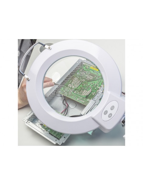 Lightcraft Pro XL Magnifier LED Lamp with Dimmer