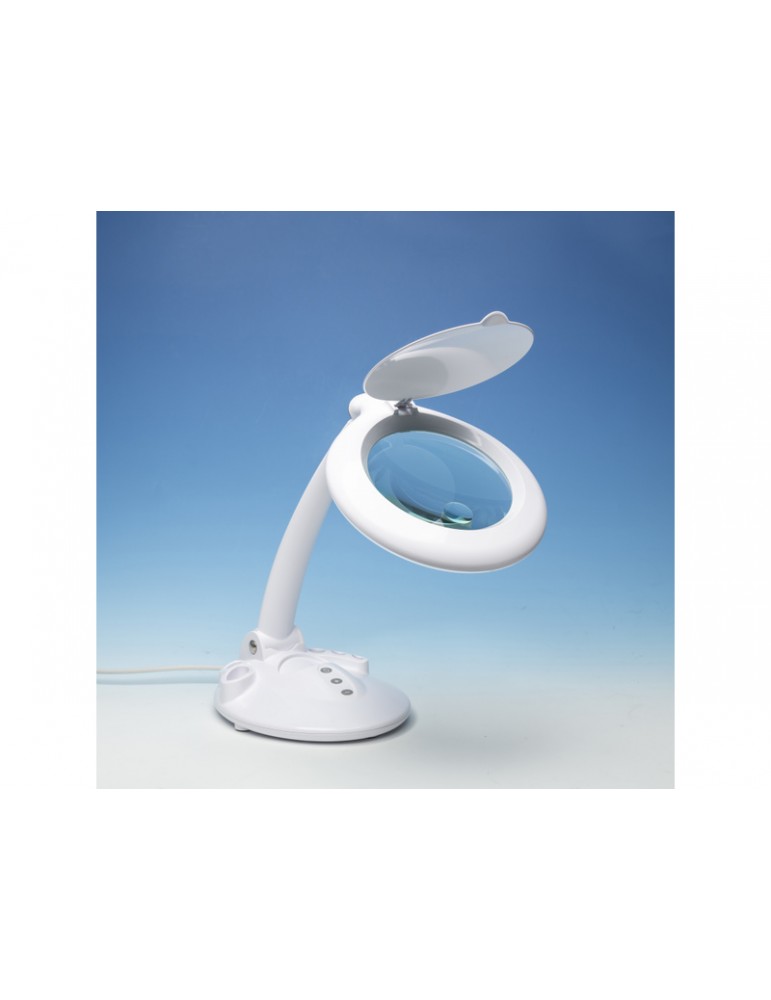 Lightcraft LED Magnifier Table Lamp with Organiser
