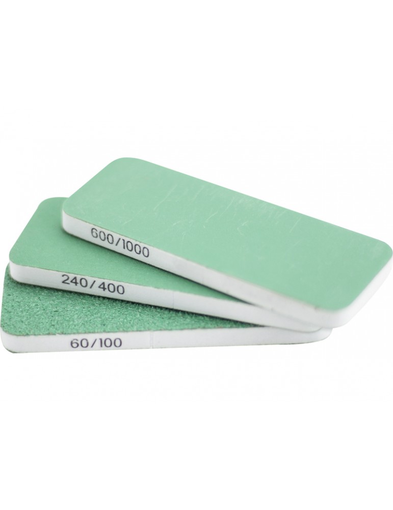 Modelcraft Dual-Grit Flexi Sanders 80x30x6mm (P60, P100, P240, P400, P600, P1000)