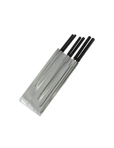 Modelcraft Precision Cutting Broach 1.2-3.0mm (6pcs Set)