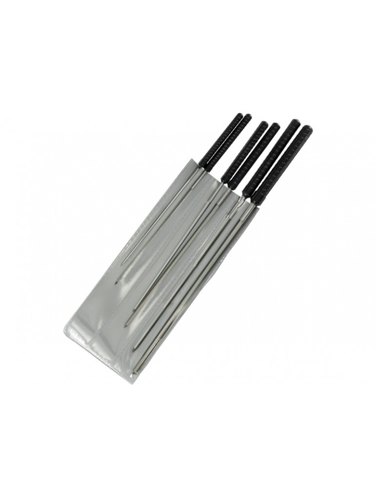 Modelcraft Precision Cutting Broach 1.2-3.0mm (6pcs Set)