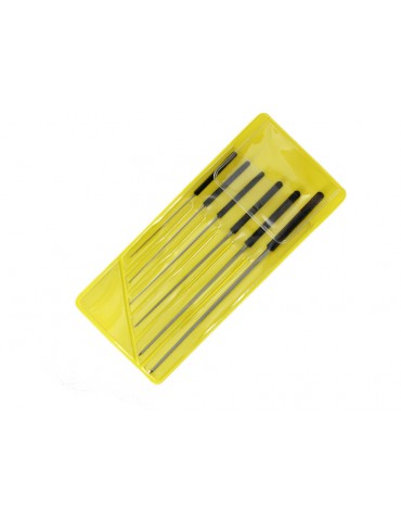 Modelcraft Precision Smoothing Broach 0.6-2.0mm (6pcs Set)
