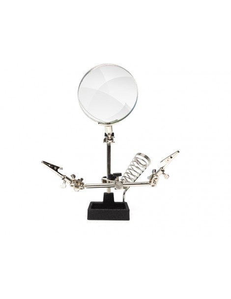 Modelcraft Heavy Duty Helping Hands Magnifier