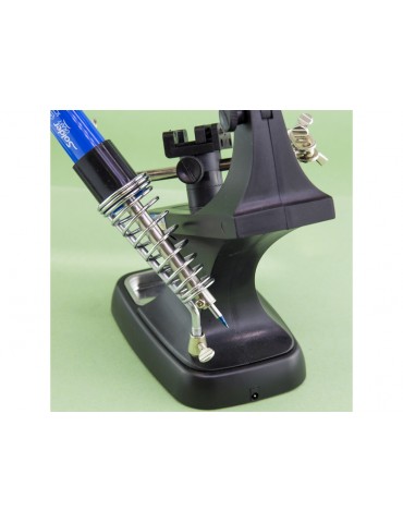 Modelcraft Helping Hands, LED Magnifier Workstation