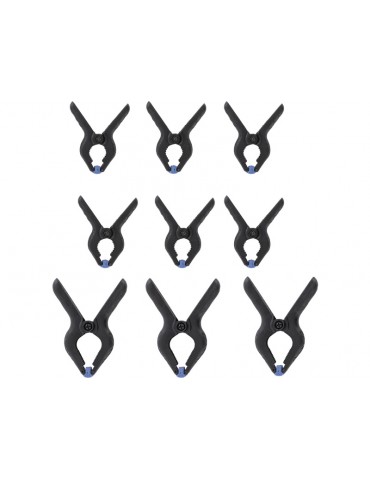 Modelcraft Nylon Grip Clamps Set 75mm and 50mm (3+6pcs)