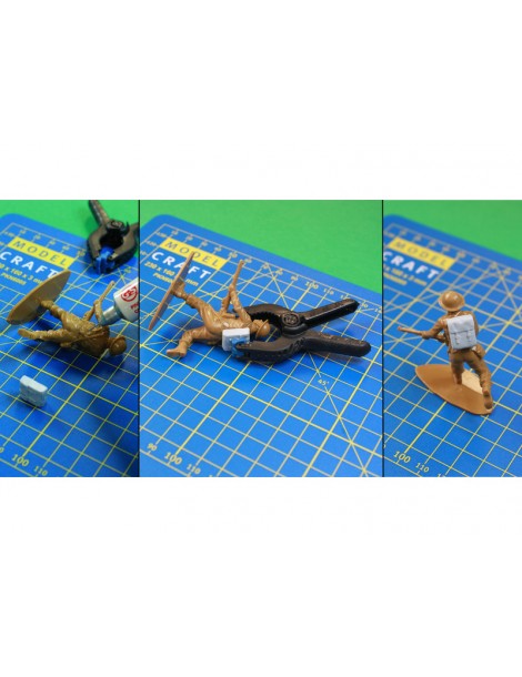 Modelcraft Nylon Grip Clamps Set 75mm and 50mm (3+6pcs)