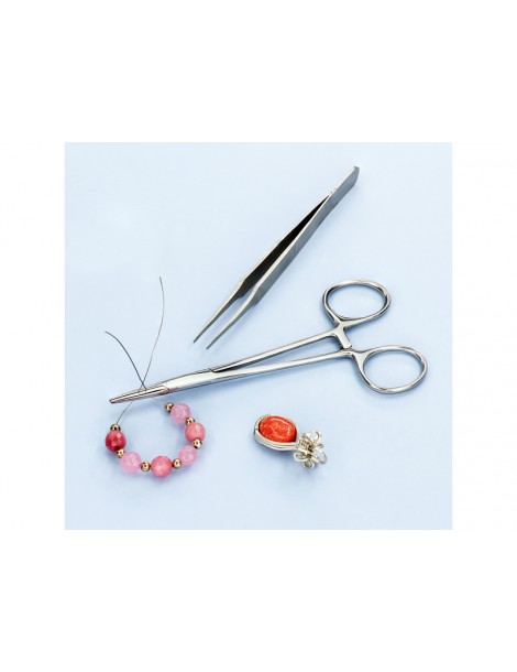Modelcraft Straight Locking Forceps Jaws Smooth