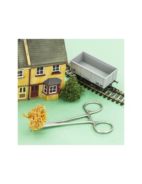 Modelcraft Straight Locking Forceps Jaws Smooth