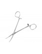 Modelcraft Curved Locking Forceps Jaws Serrated