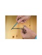 Modelcraft Curved Locking Forceps Jaws Serrated
