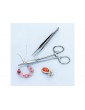 Modelcraft Curved Locking Forceps Jaws Serrated