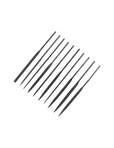 Modelcraft Medium Cut Needle Files (10pcs Set)