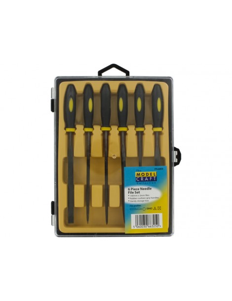 Modelcraft Needle File Set (6pcs Set)