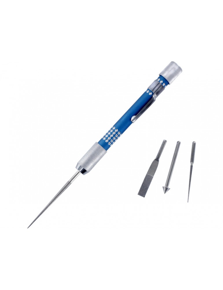 Modelcraft Diamond Reamer, File (4pcs Set)