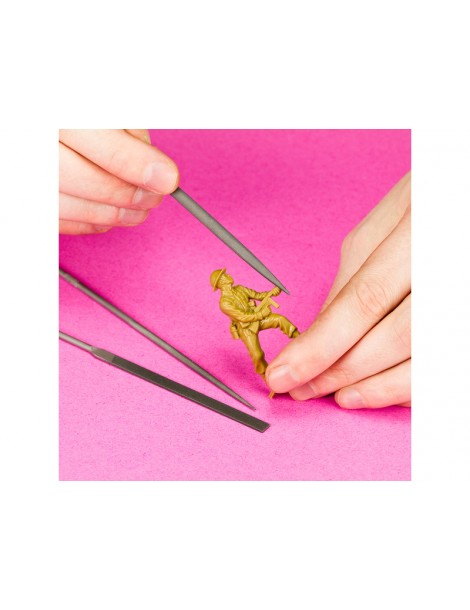 Modelcraft Precision Needle File Swiss Style (3pcs Set)