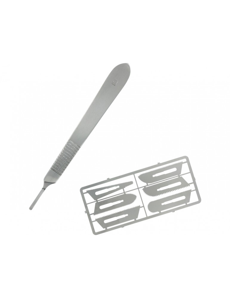 Modelcraft Precision Saw Set (0.24mm) with Scalpel