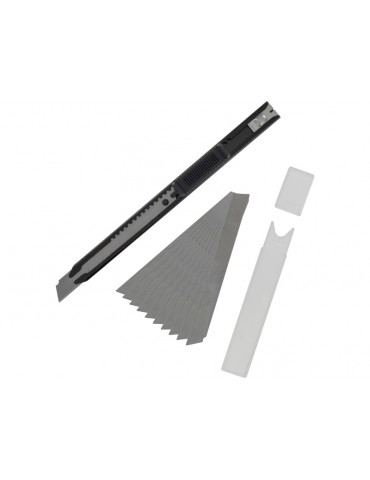 Modelcraft Slim Snap-Off Knife 9mm (10pcs)