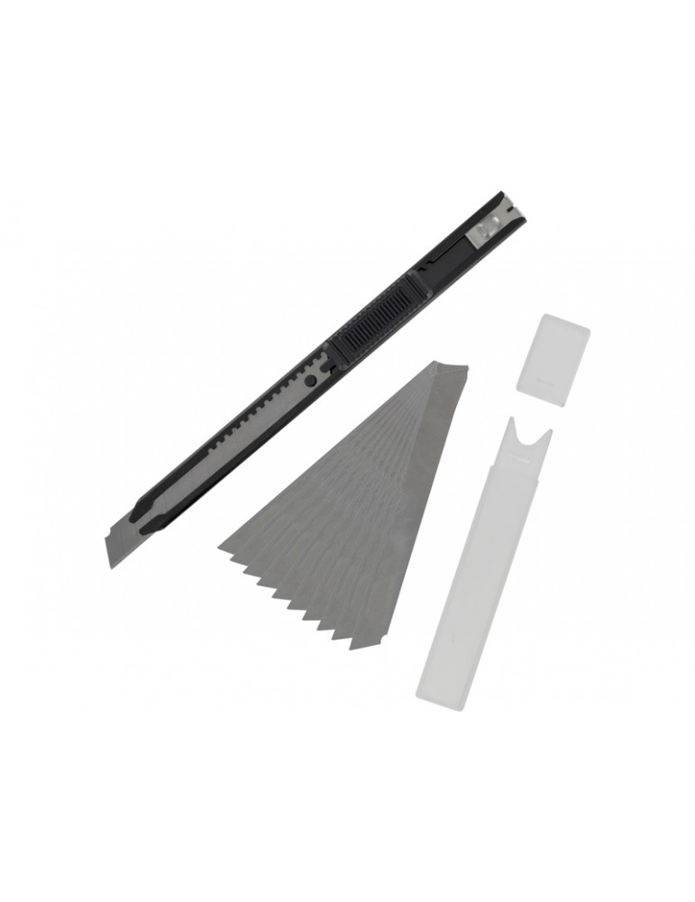 Modelcraft Slim Snap-Off Knife 9mm (10pcs)