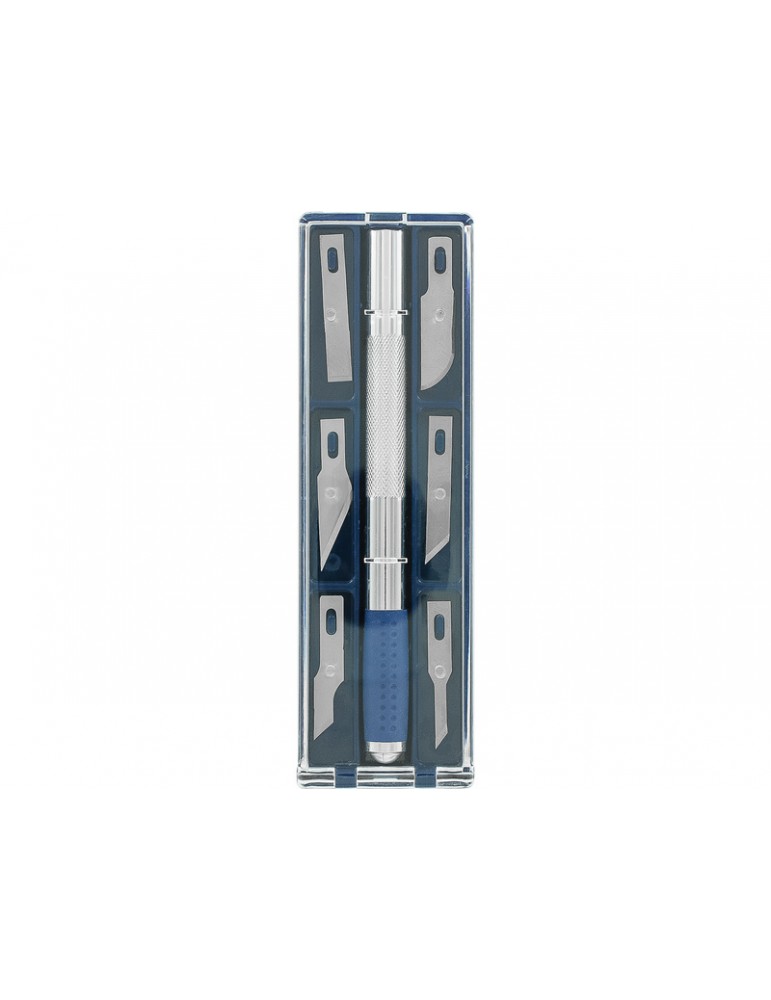 Modelcraft Soft Grip Craft Knife Small with 6 Blades
