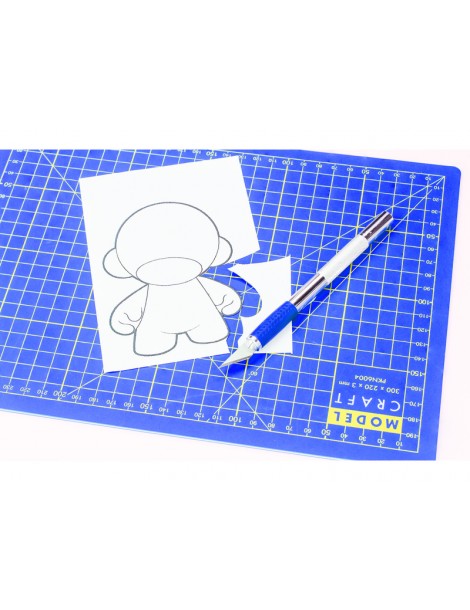 Modelcraft Soft Grip Craft Knife Small with 6 Blades
