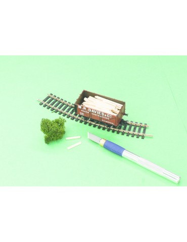 Modelcraft Soft Grip Hobby Knife with 2 Blade
