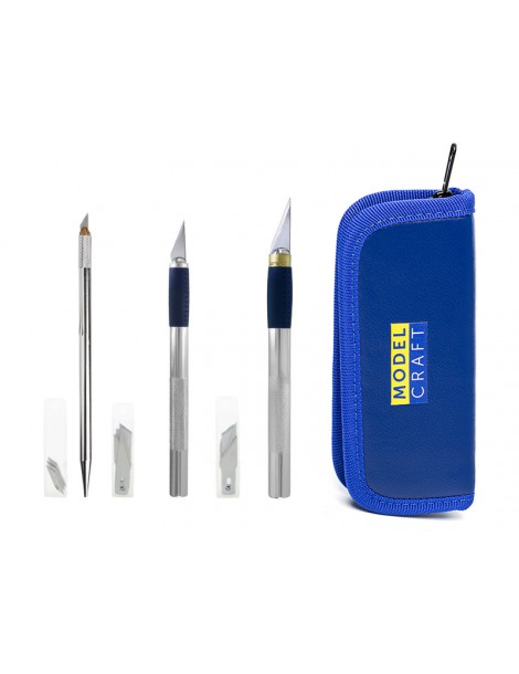 Modelcraft Premium Hobby Knife Set (Set 18pc)