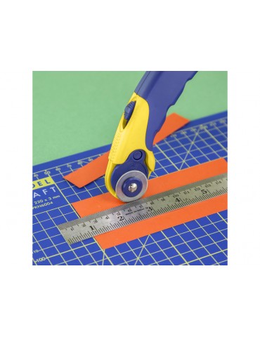 Modelcraft Rotary Cutter 28mm with 3 Blades