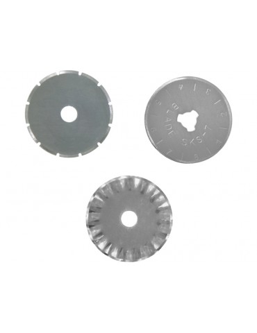 Modelcraft 3 Pce Spare Blades for Rotary Cutter 28mm
