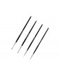Modelcraft Brush olinsky Red Sable (Sizes 000, 0, 2, 3)
