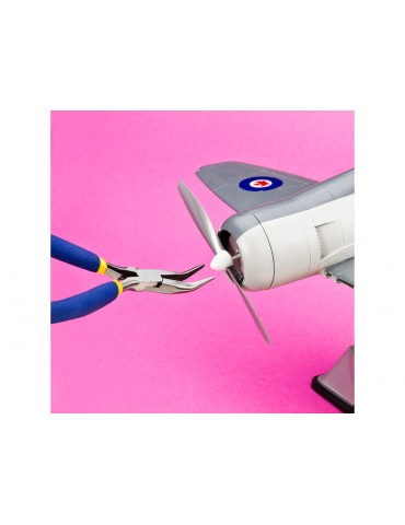 Modelcraft Snipe Nose Pliers Bent Jaw