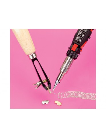 Modelcraft Mini Hand Vice (wood handle)