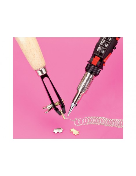 Modelcraft Mini Hand Vice (wood handle)