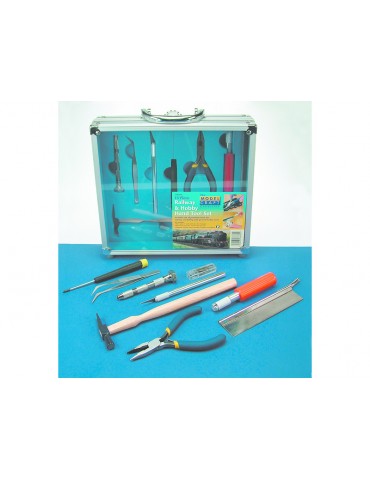 Modelcraft 13 Pce Railway & Hobby Hand Tool Set