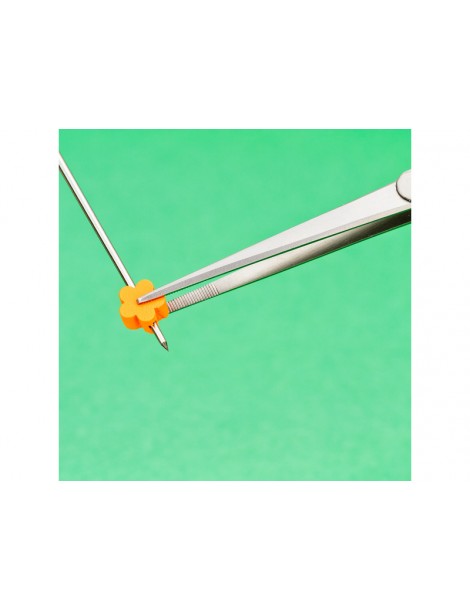 Modelcraft Fine Serrated Locking Stainless Steel Tweezers