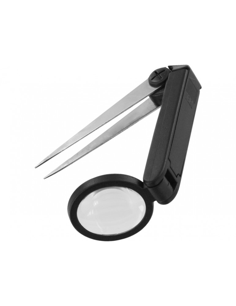 Modelcraft LED Magnifier 1.75x with Tweezer