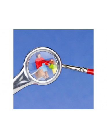 Modelcraft Magnifier Tweezers (1.75x Magnifier)
