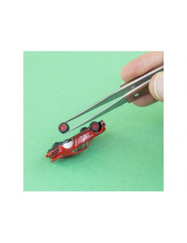 Modelcraft Stainless Steel Tweezers with Diamond Tips