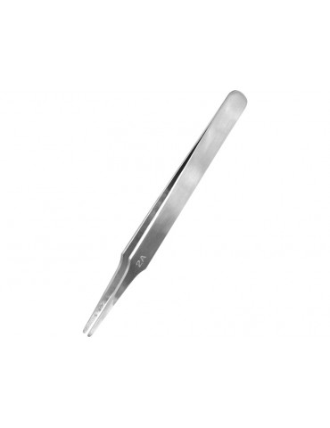 Modelcraft Flat Rounded Stainless Steel Tweezers