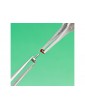 Modelcraft Flat Rounded Stainless Steel Tweezers