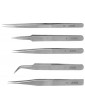 Modelcraft Stainless Steel Tweezers (5pcs Set)