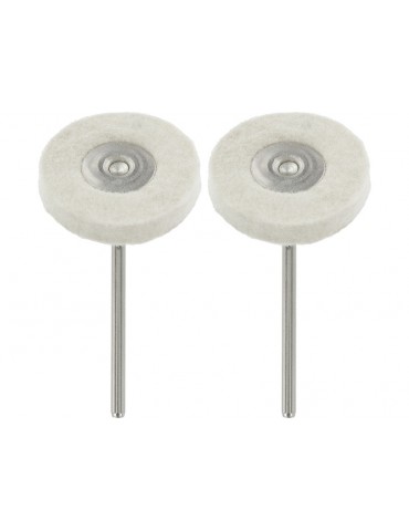 Rotacraft Solid Felt Wheel Buffs (2pcs)