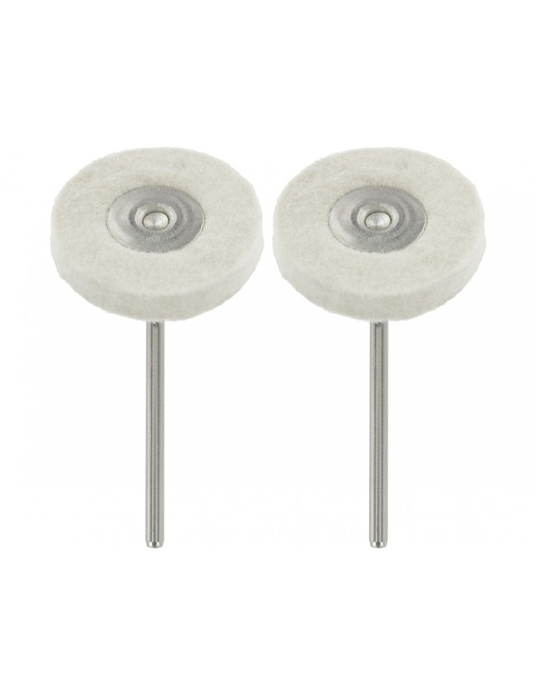 Rotacraft Solid Felt Wheel Buffs (2pcs)